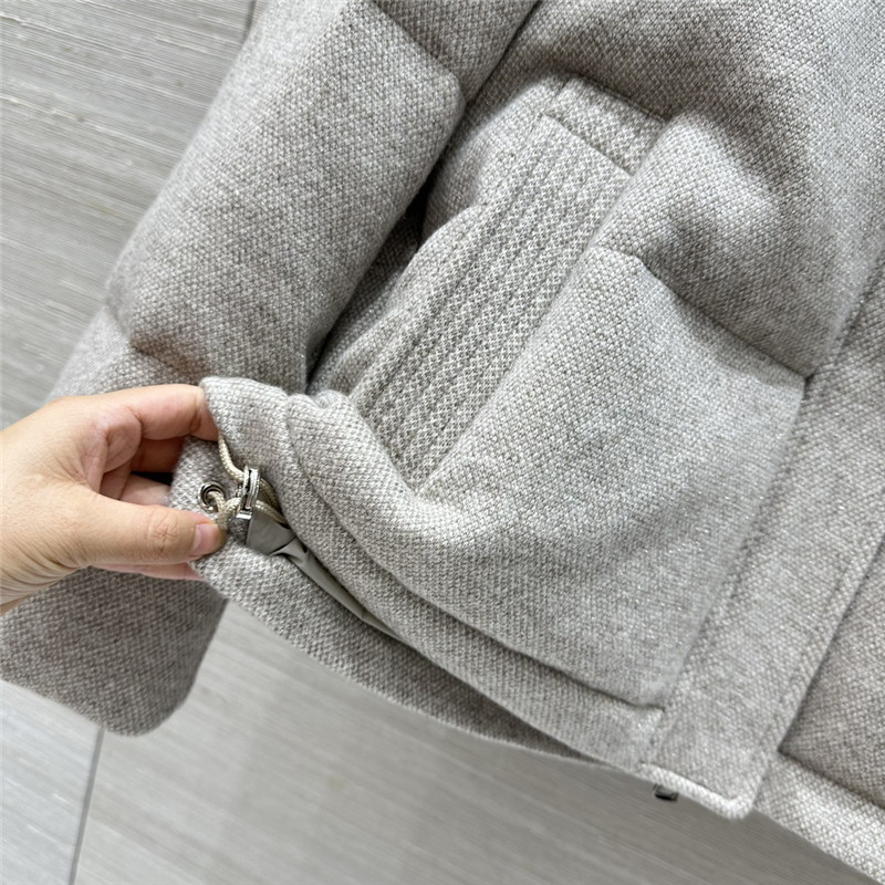 L0r0 P1ana wool and cashmere down jacket