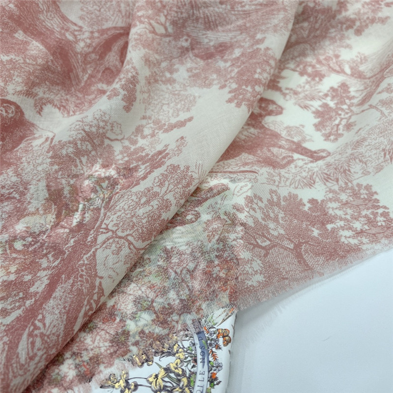 D10r jouy print shawl