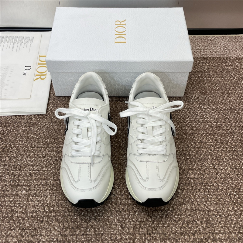 D10r white leather c’est sneakers