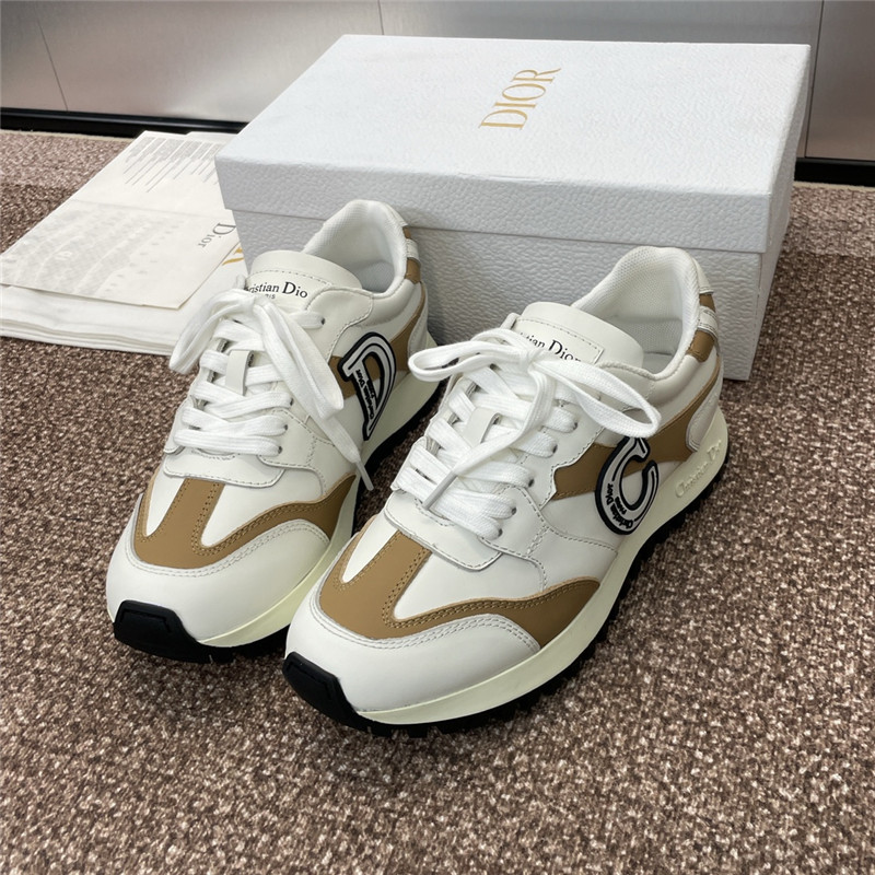 c’est D10r sneaker white calfskin