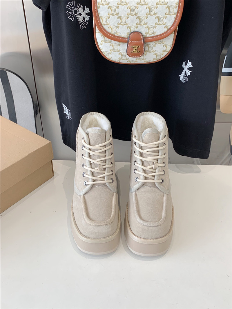 UGG Beige Neumel High Moc Boots