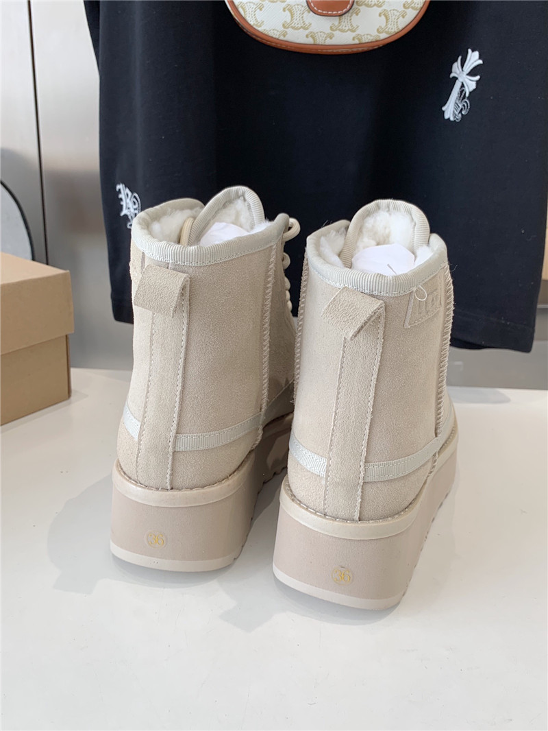 UGG Beige Neumel High Moc Boots