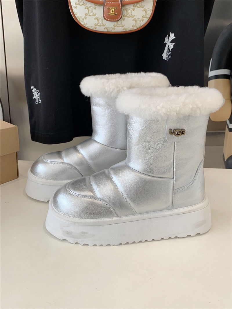 UGG Silver Snow Boots