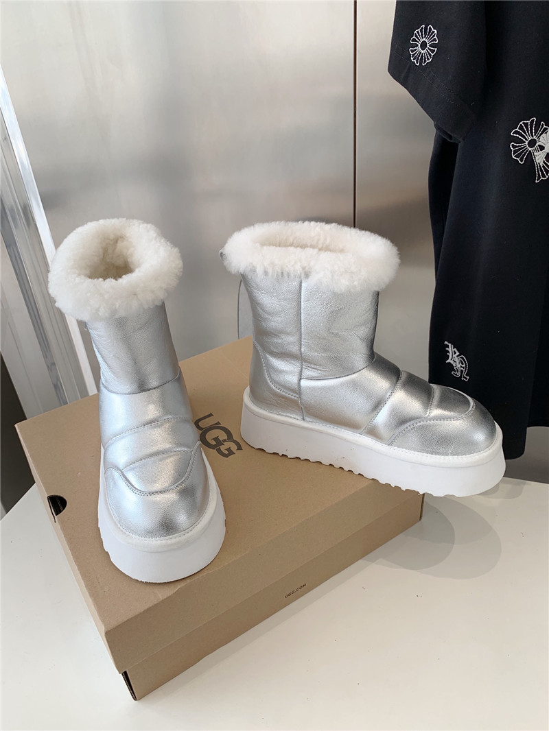 UGG Silver Snow Boots