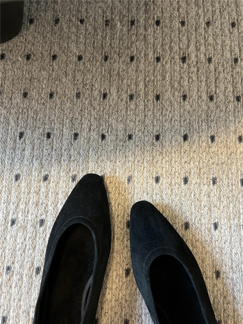 L0r0 P1ana primula ballet flats black suede