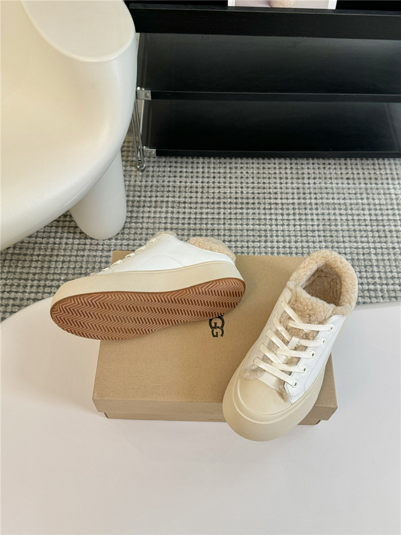 UGG White Platform Sneakers for Women