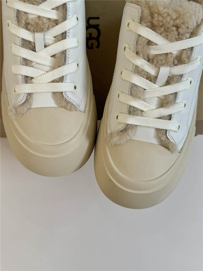 UGG White Platform Sneakers for Women