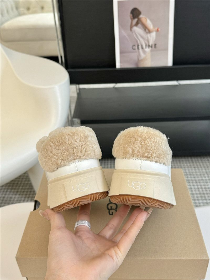 UGG White Platform Sneakers for Women