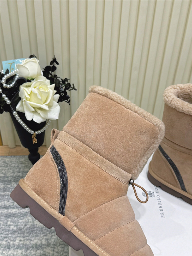 BC Suede Leather Snow Boots