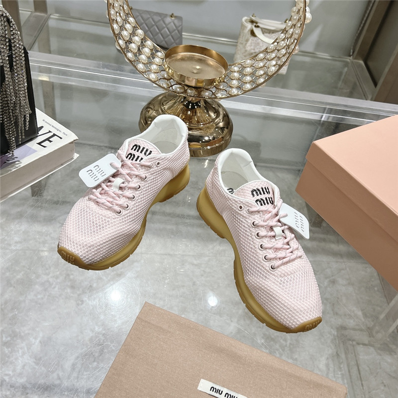 Miu Miu Suede Sneakers