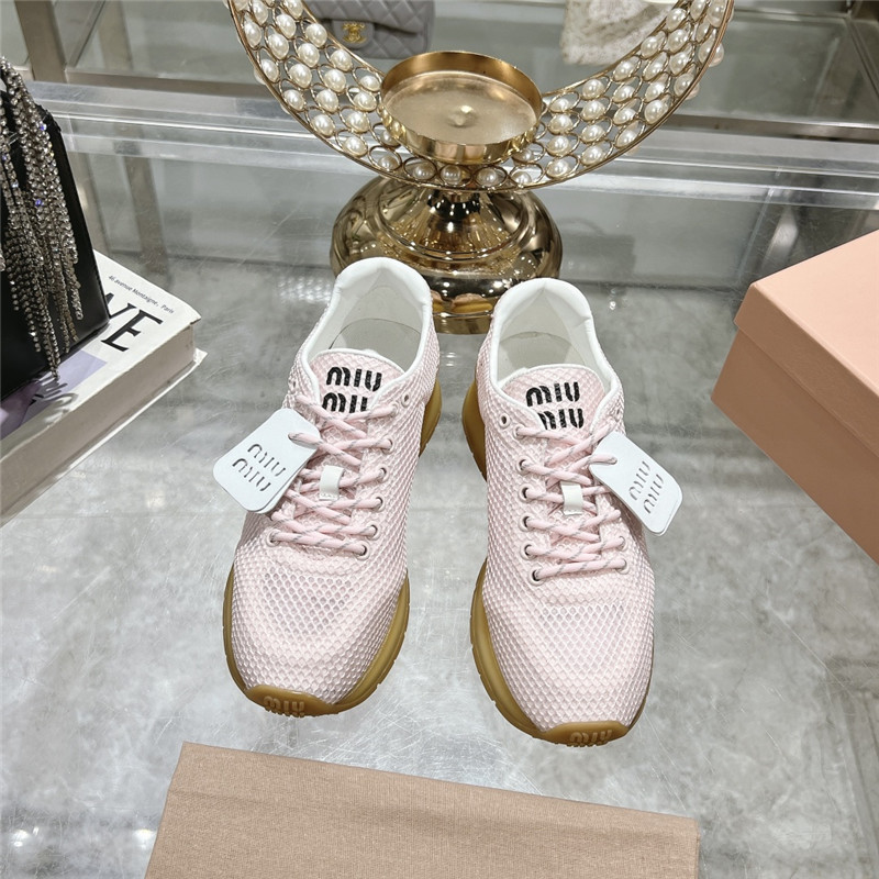 Miu Miu Suede Sneakers