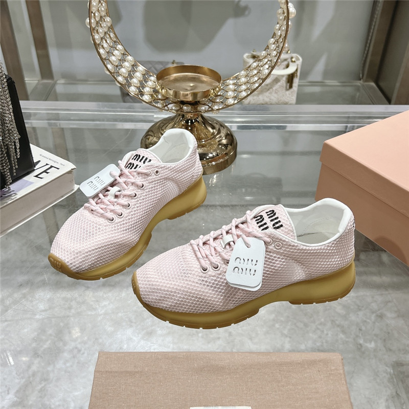Miu Miu Suede Sneakers