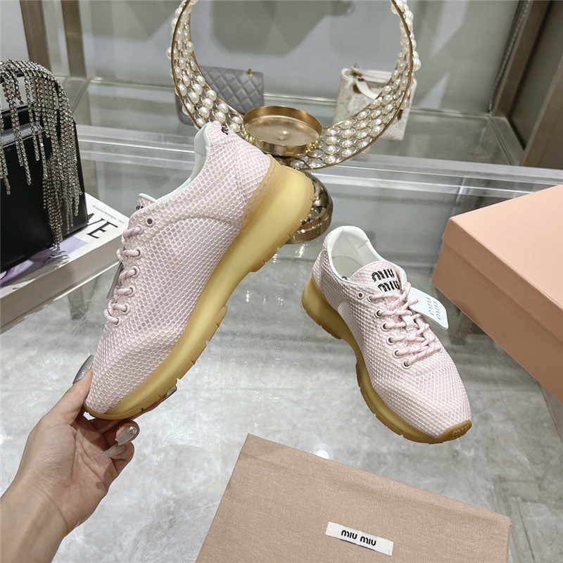 Miu Miu Suede Sneakers