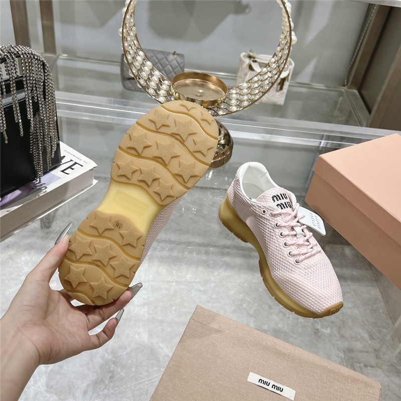 Miu Miu Suede Sneakers