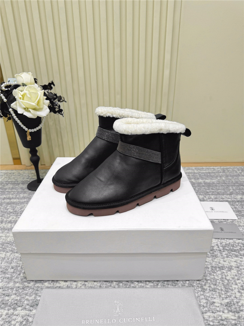 BC Black Embellished Suede Boots for Women