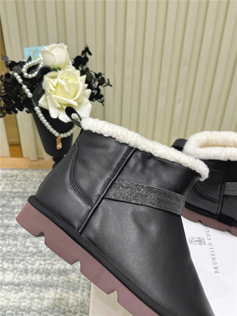 BC Black Embellished Suede Boots for Women