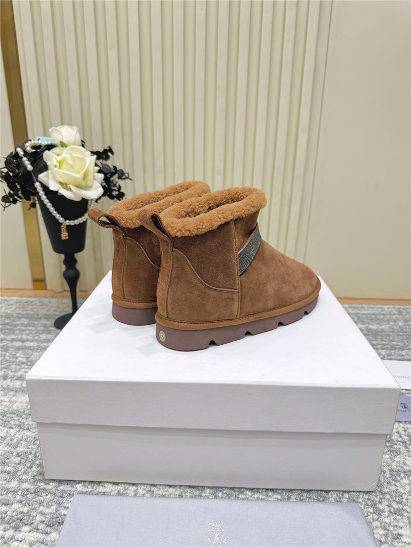 BC Women’s Brown Embellished Suede Boots