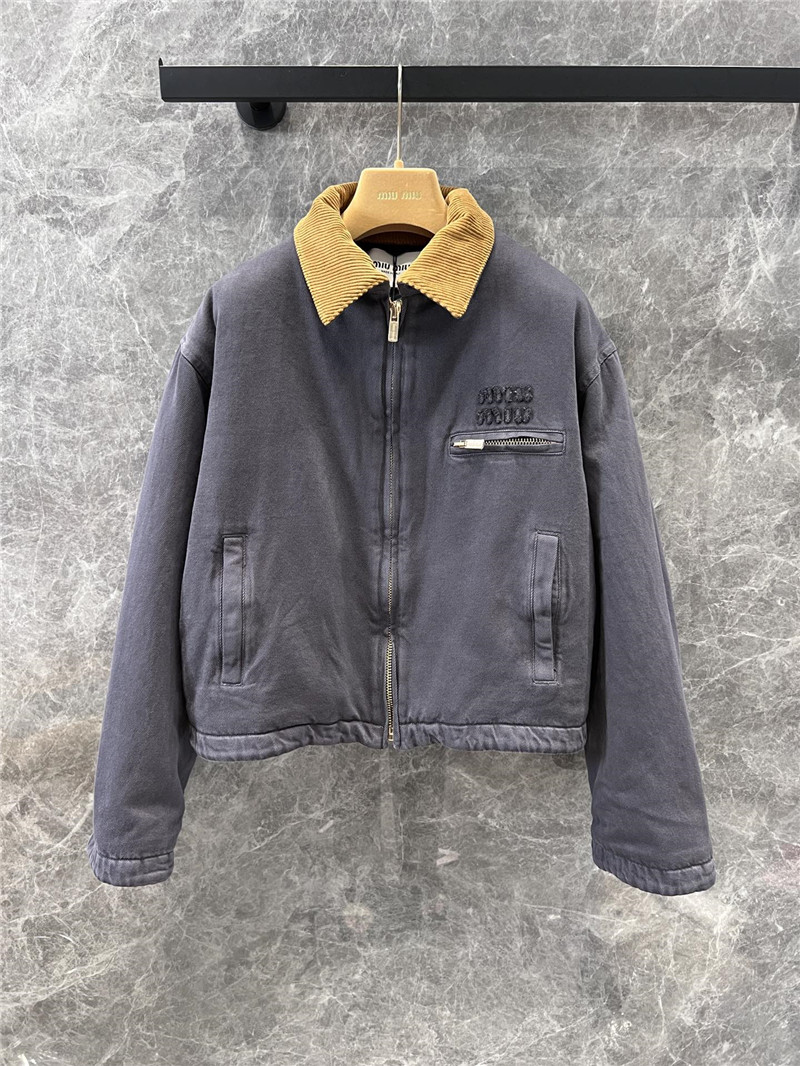 M1um1u denim jacket