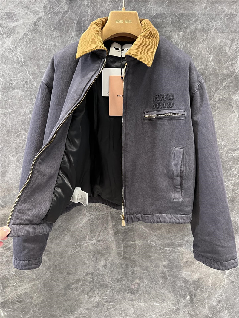 M1um1u denim jacket