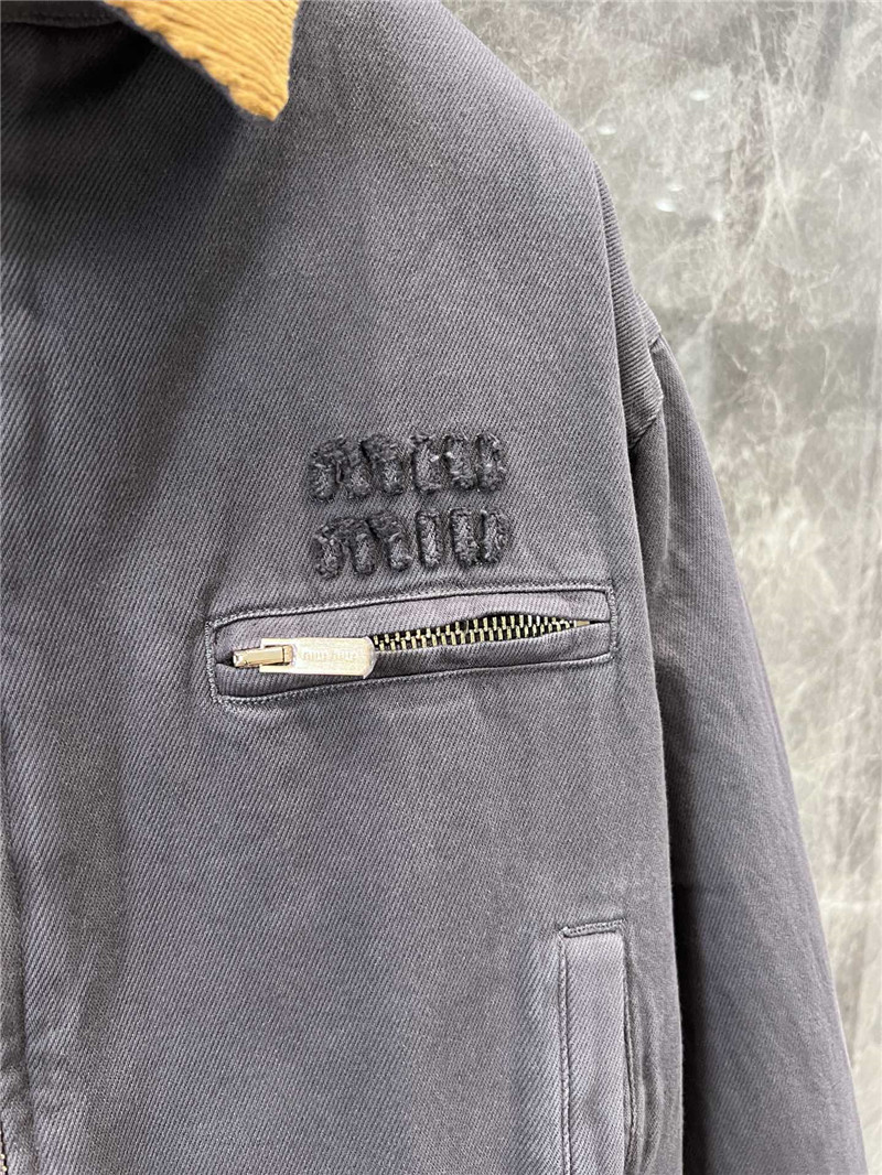 M1um1u denim jacket