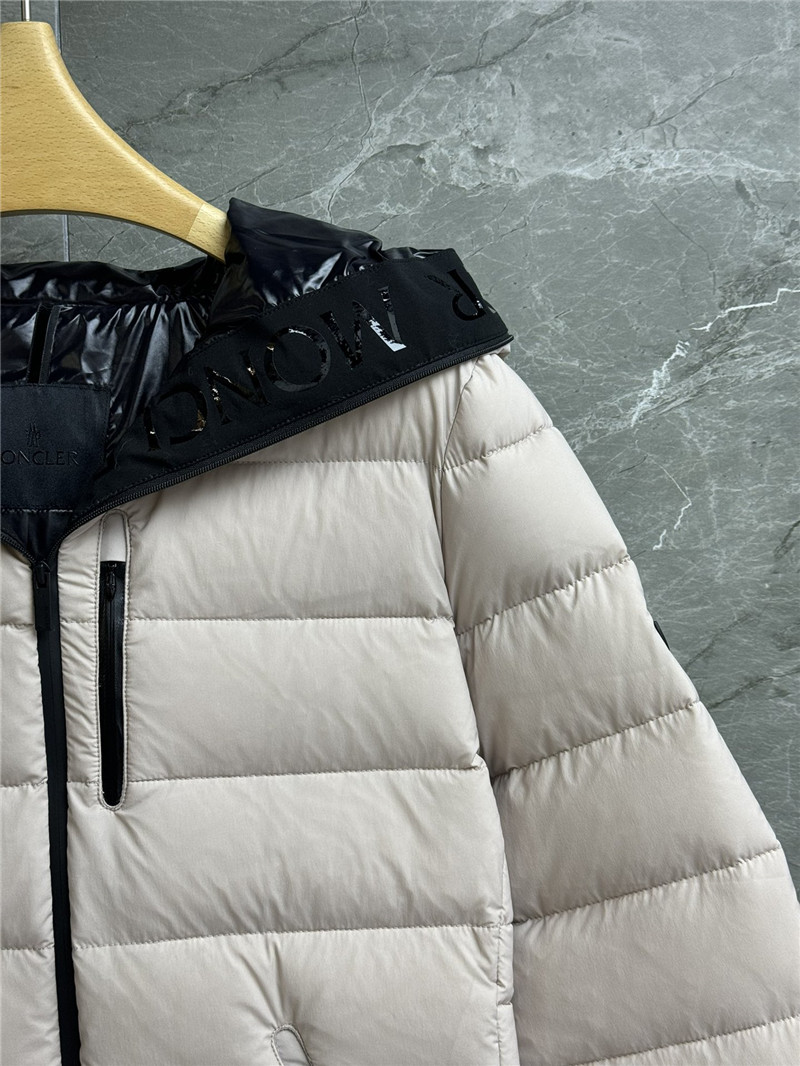 Moncler slim fit down jacket