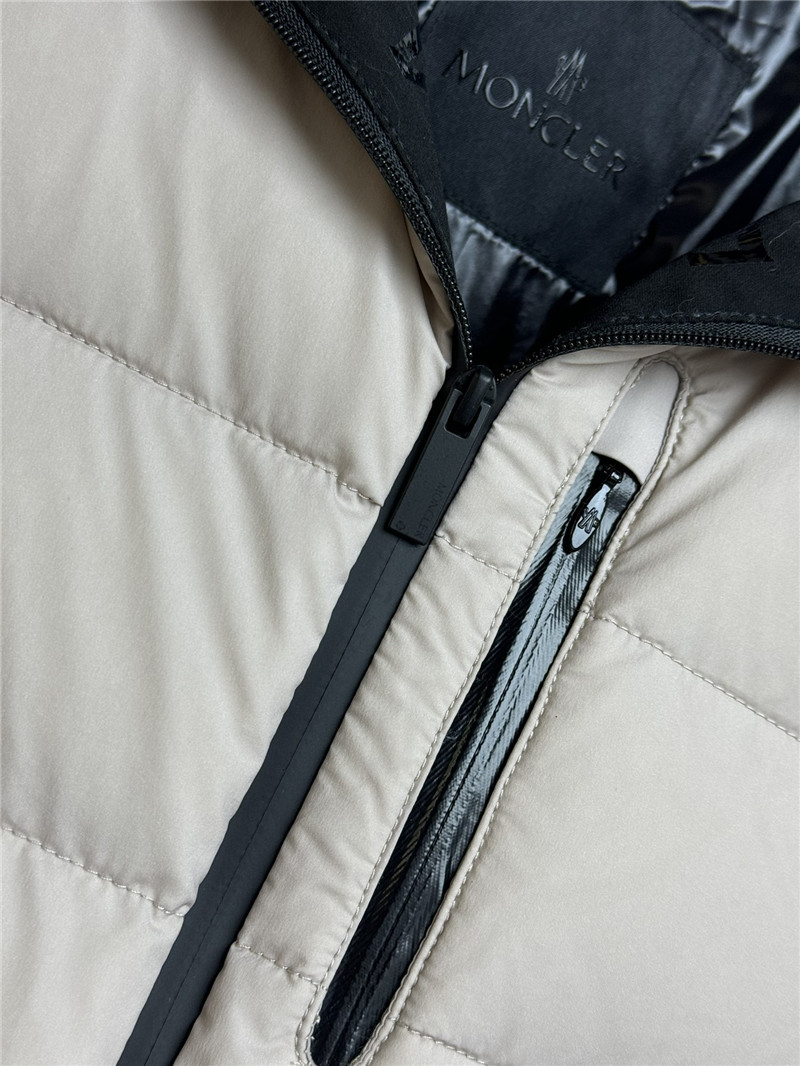 Moncler slim fit down jacket