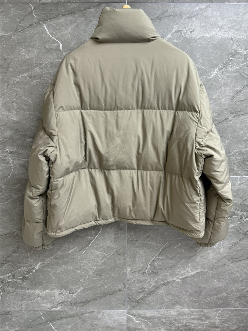 M1um1u stand collar down jacket
