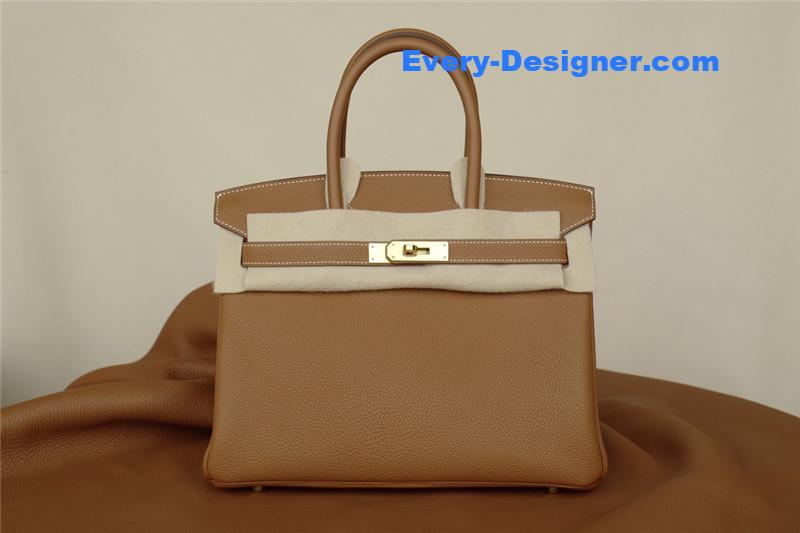 hermes Birkin 30cm togo leather with gold hardware