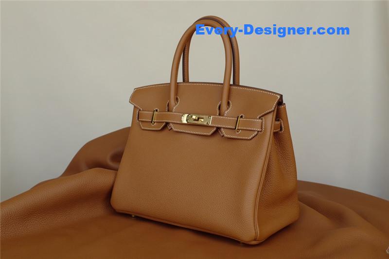 hermes Birkin 30cm togo leather with gold hardware