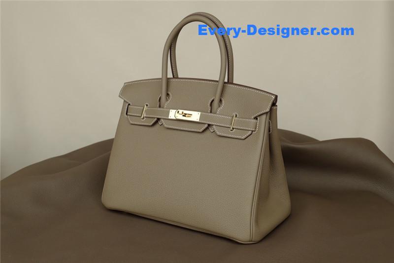 hermes Birkin 30cm togo leather with gold hardware