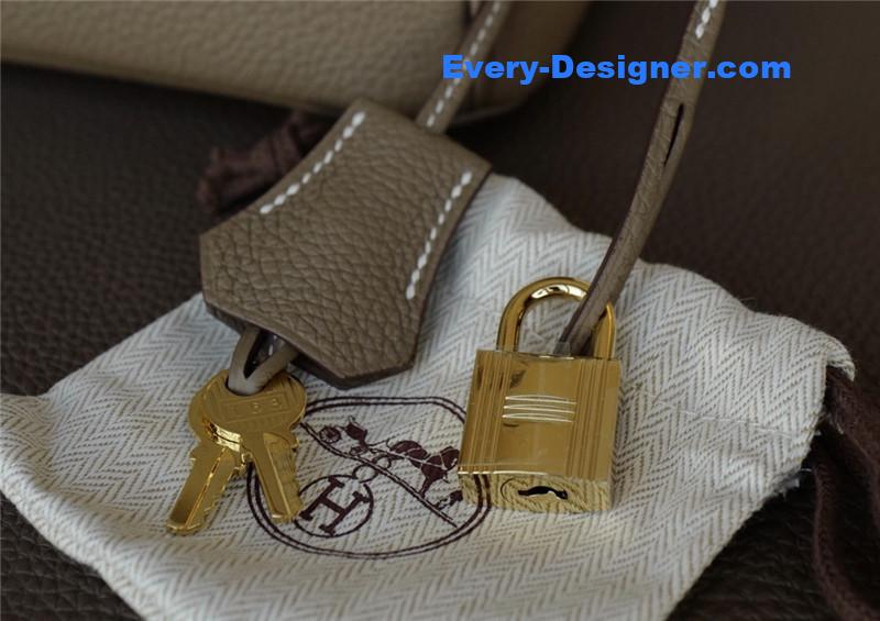 hermes Birkin 30cm togo leather with gold hardware