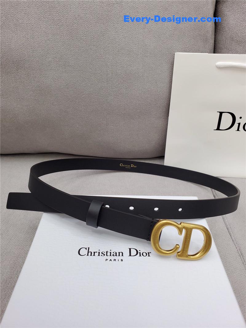 D10r cd black leather belt