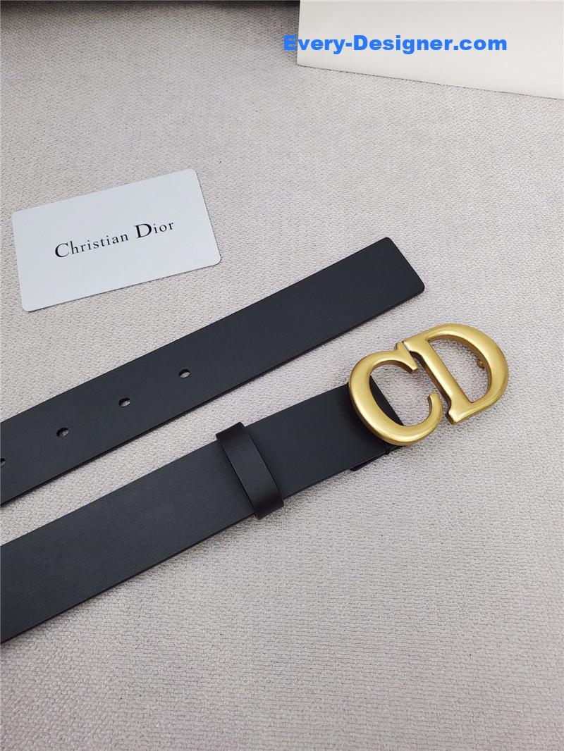 D10r cd black leather belt