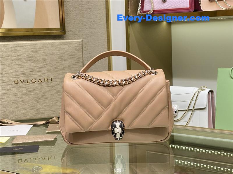 Bv1g*ai serpenti cabochon shoulder bag