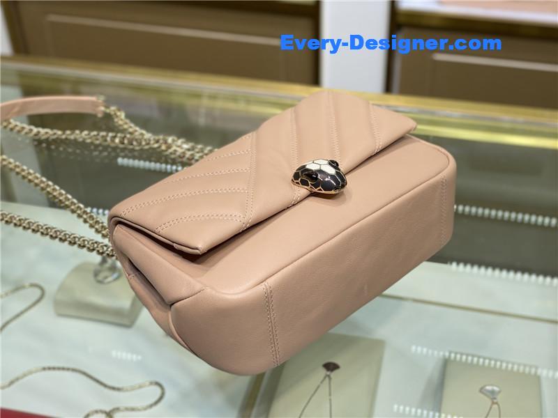 Bv1g*ai serpenti cabochon shoulder bag