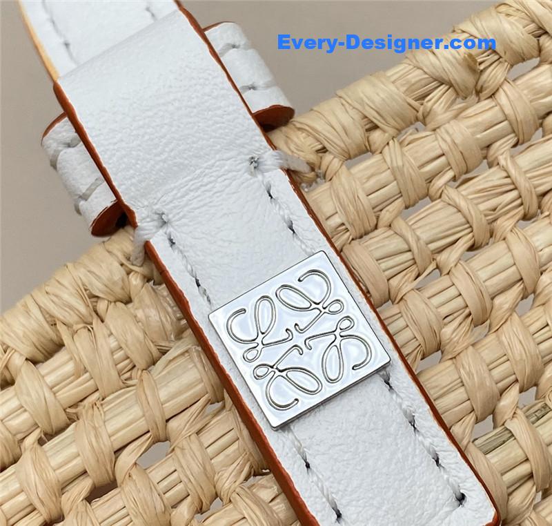 L0ew* shigra basket bag