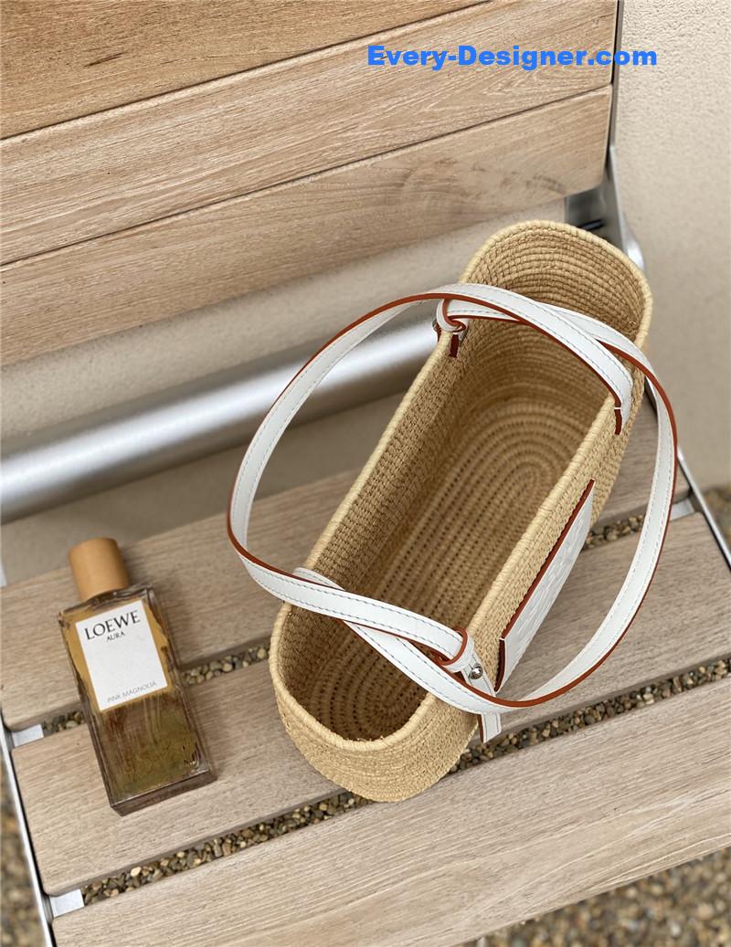 L0ew* shigra basket bag