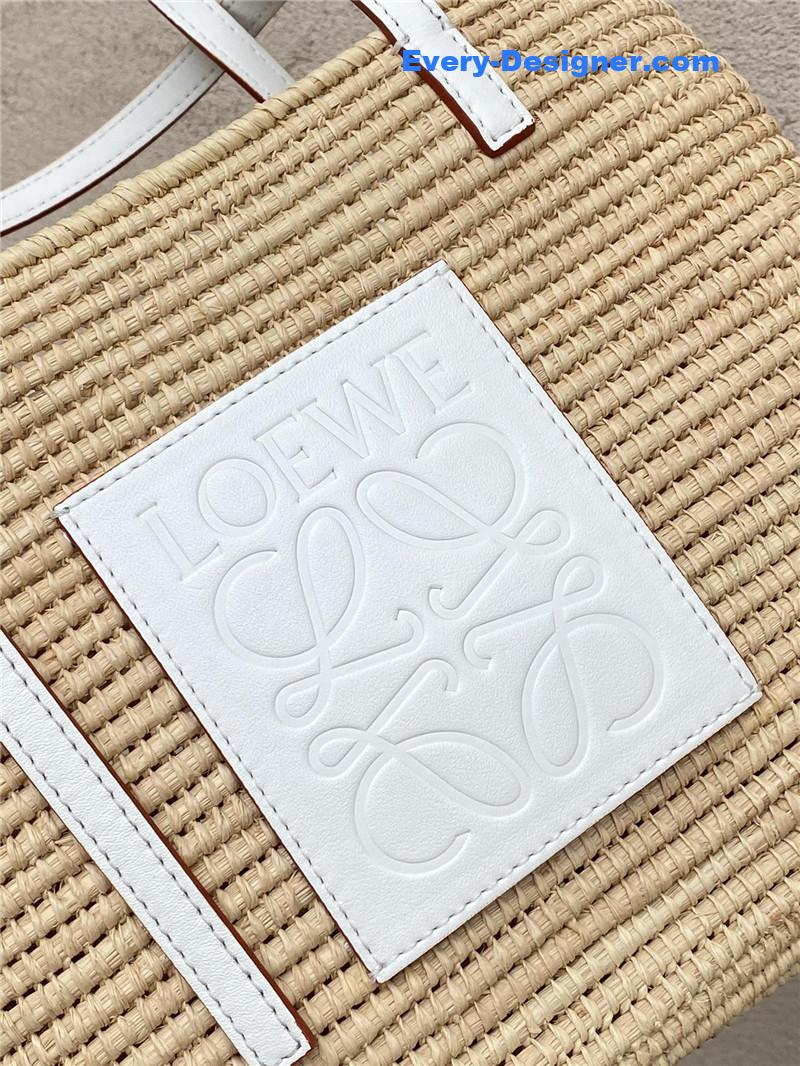 L0ew* shigra basket bag