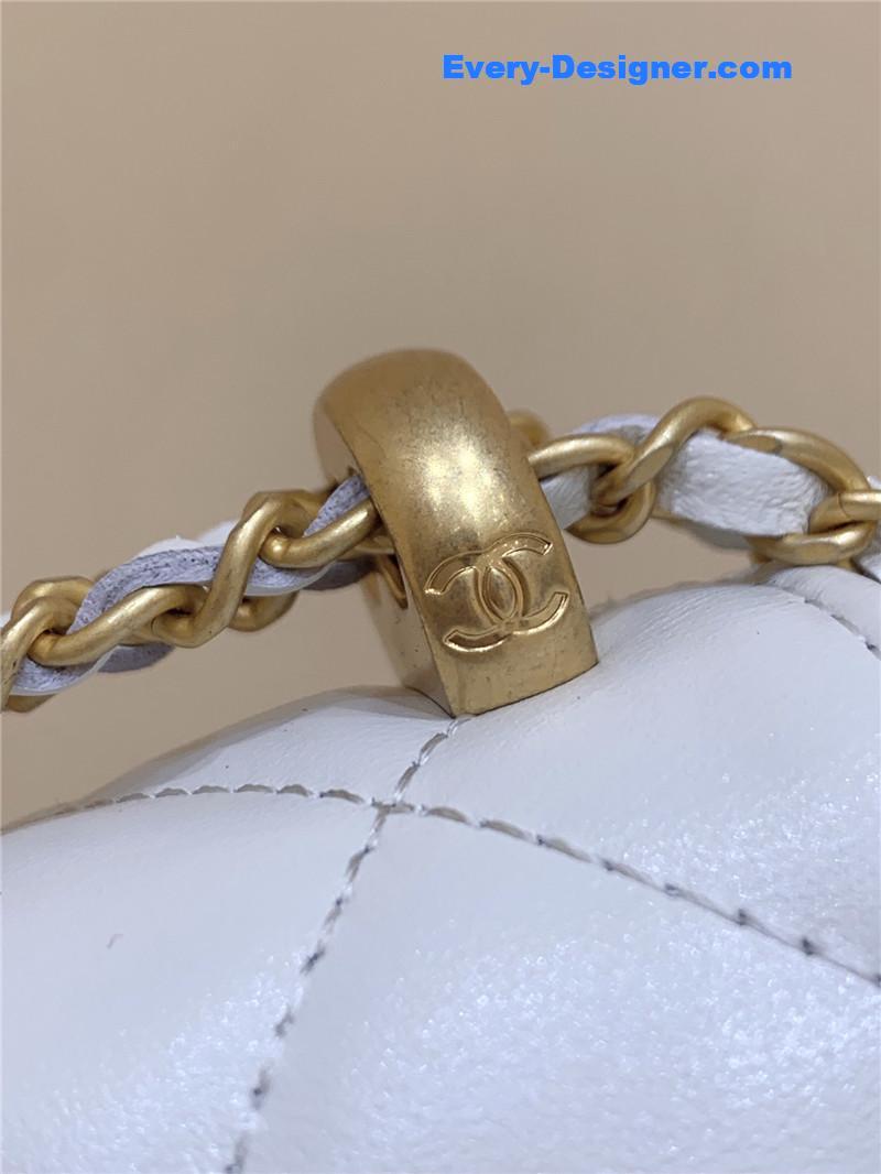 Ch**el gold beads mobile phone bag