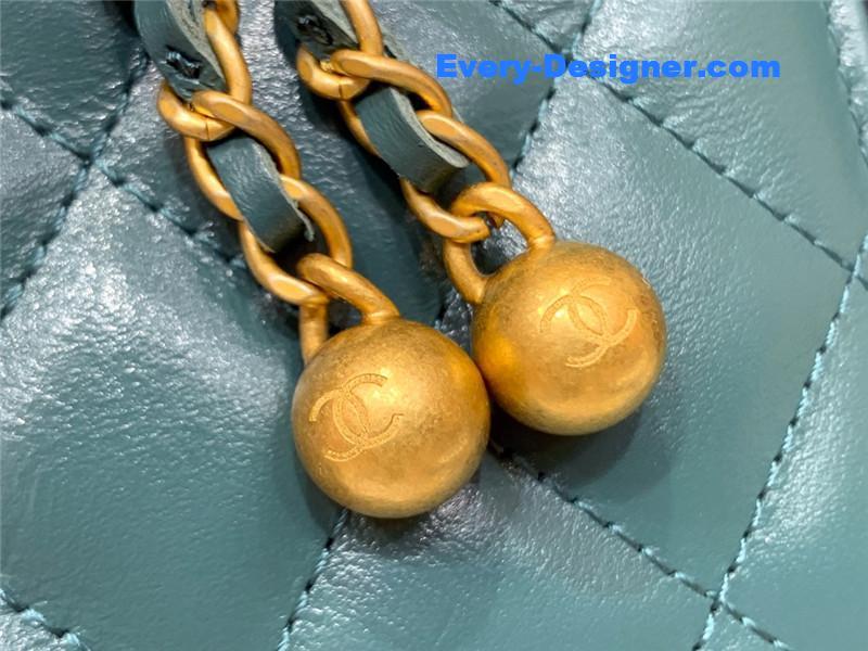 Ch**el gold beads mobile phone bag