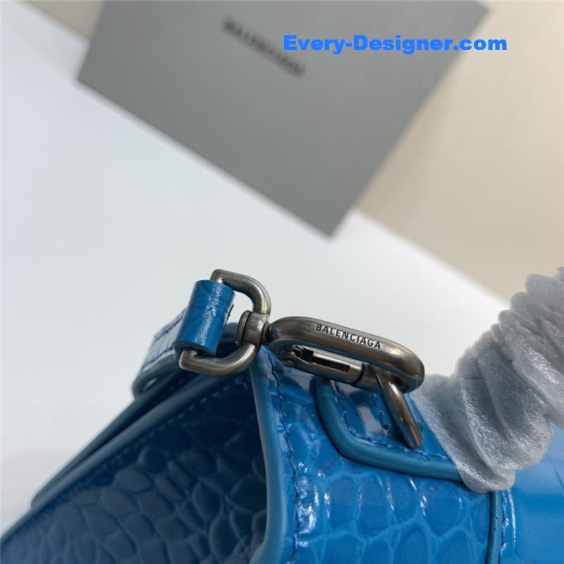 Ba1en*iaga hourglass bag crocodile