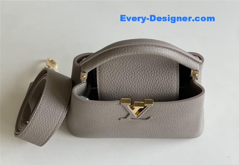 l0vis Vvtt0n lv capucines mini bag grey