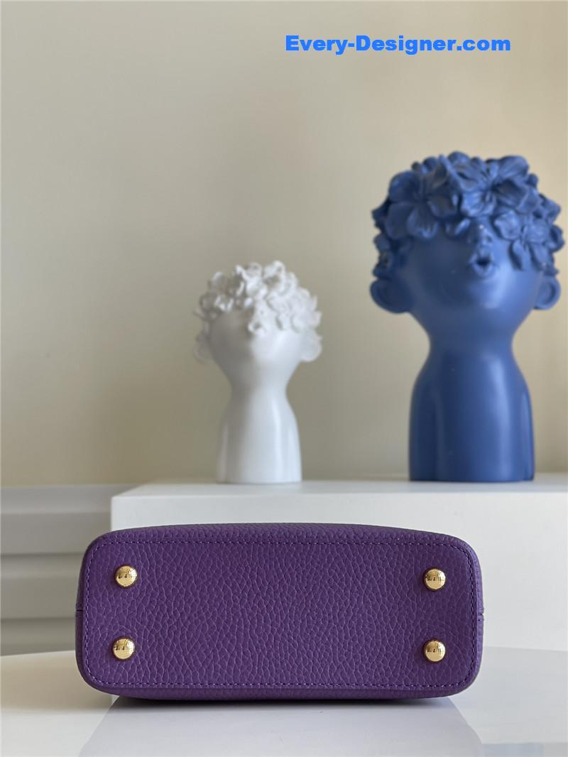 l0vis Vvtt0n lv capucines mini bag purple