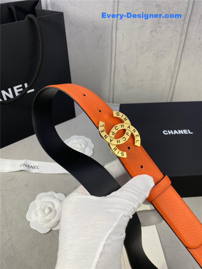 Ch**el logo classic belt