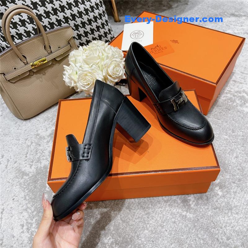 H**me5 dauphine mid heel mules