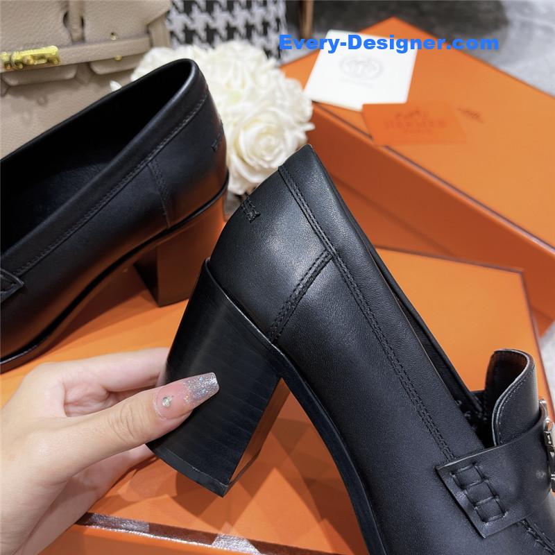 H**me5 dauphine mid heel mules