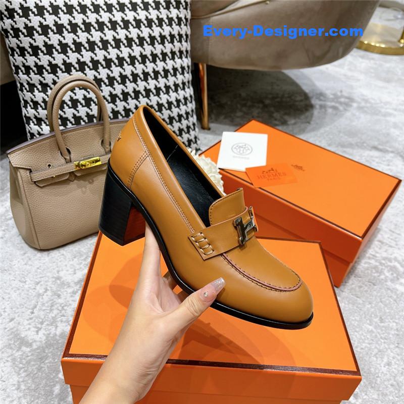 H**me5 dauphine mid heel mules