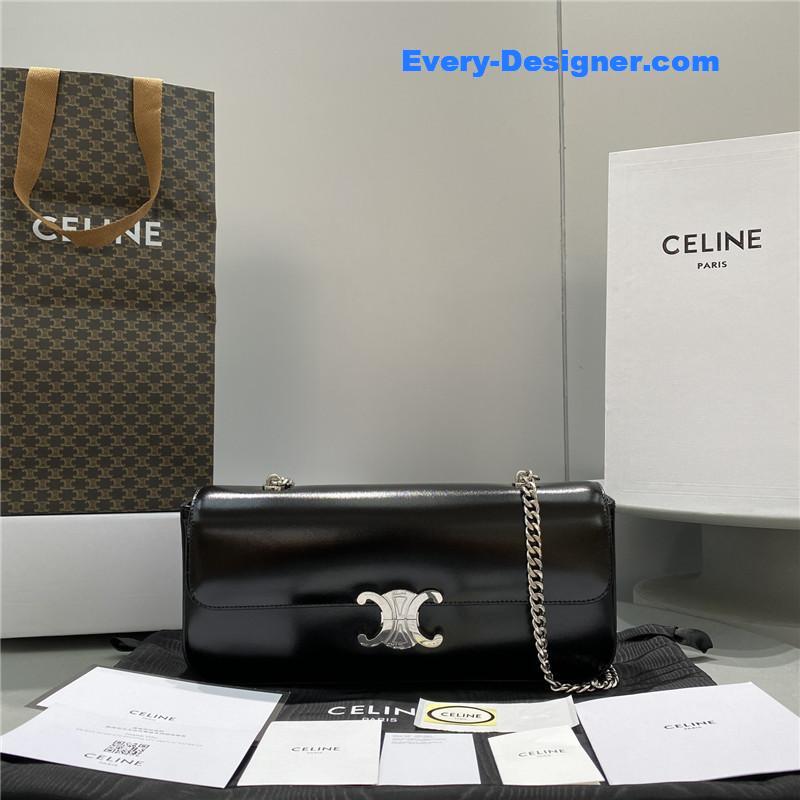 Ce1i*e triomphe chain shoulder bag