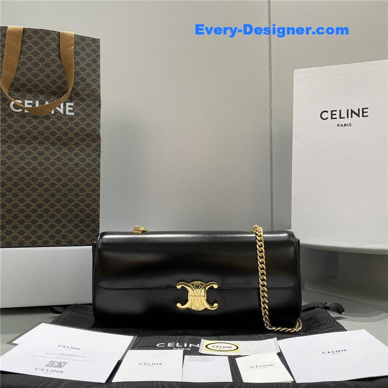 Ce1i*e triomphe chain shoulder bag