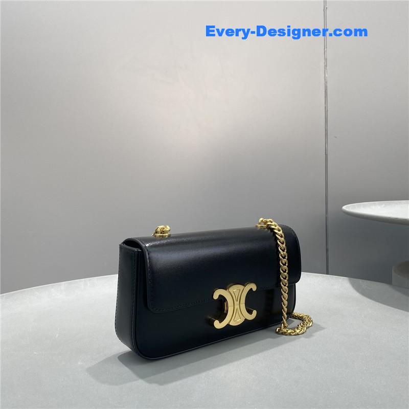 Ce1i*e triomphe chain shoulder bag small